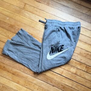 Nike Kids Heather Gray Joggers